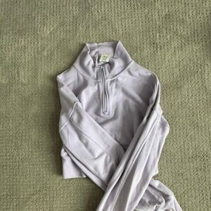 Lavender Aerie Offline Cropped Sweater